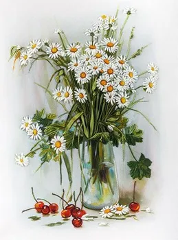 

Set for embroidery "Panna" "live picture" жк-2036 "chamomile and cherries" №02 жк-2036