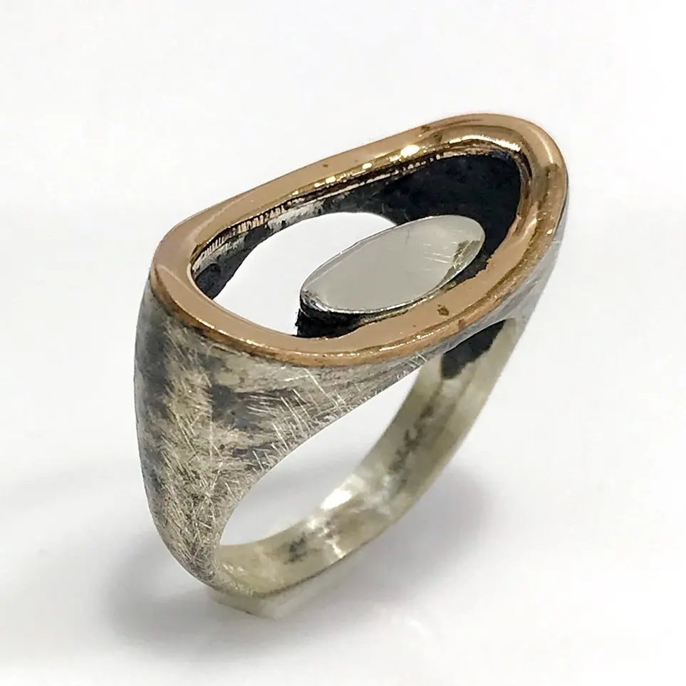 

Sterling Custom Design Authentic Hand Production Silver Ring