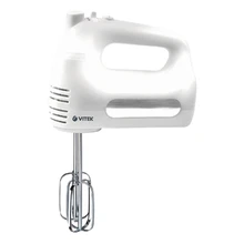 Миксер VITEK VT-1426(W)(Мощность 500 Вт, 6 скоростей, турборежим, кнопка отсоединения насадок