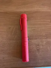 LED Flashlight Torch-Lamp Magnet Work-Inspection COB with The-Bottom And Clip Red/blue