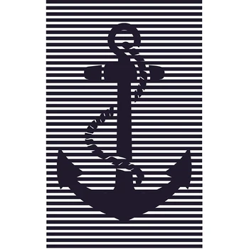 

Towel beach MOD. EGP472 anchor stripes/pool/MAR/shower/summer/SAILOR