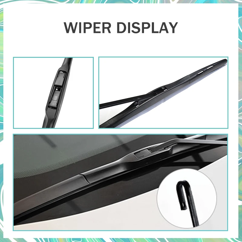 car windshield For Opel Vectra C 2002 2003 2004 2005 2006 2007 2008 Front Wiper Blades Brushes Cleaning Windscreen Windshield Car Accessories window wipers
