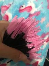 MEISHENJIE-brochas de maquillaje desechables para pestañas, varitas de rímel con mango de diamante, herramientas de extensión de pestañas, 5-50 Uds.