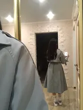 Otoño de 2021 las mujeres Abrigo Trench con cinturón de mujeres ropa de Abrigo azul de piel elegante, Casaco Feminino Harajuku Abrigo Mujer larga gabardina de Mujer