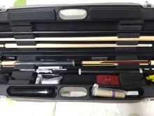 PREOAIDR-Taco de Billar de 2 ejes 3142 P6, Kit de Billar de eje de Arce, punta de 10/11, 5/13mm con extensión, palo de Billar profesional