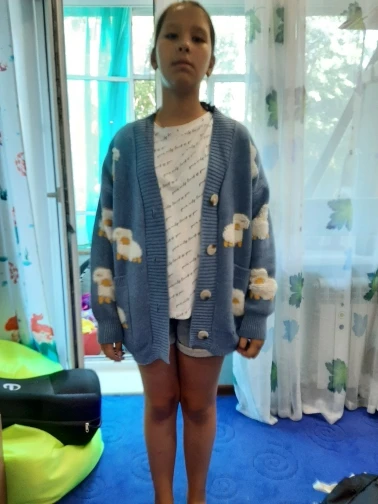 Knitted Sheep Cardigan | Covenstead Cottage