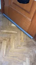 Tira selladora de fondo flexible, sello para puerta de 95 cm, bloqueador de polvo, burlete