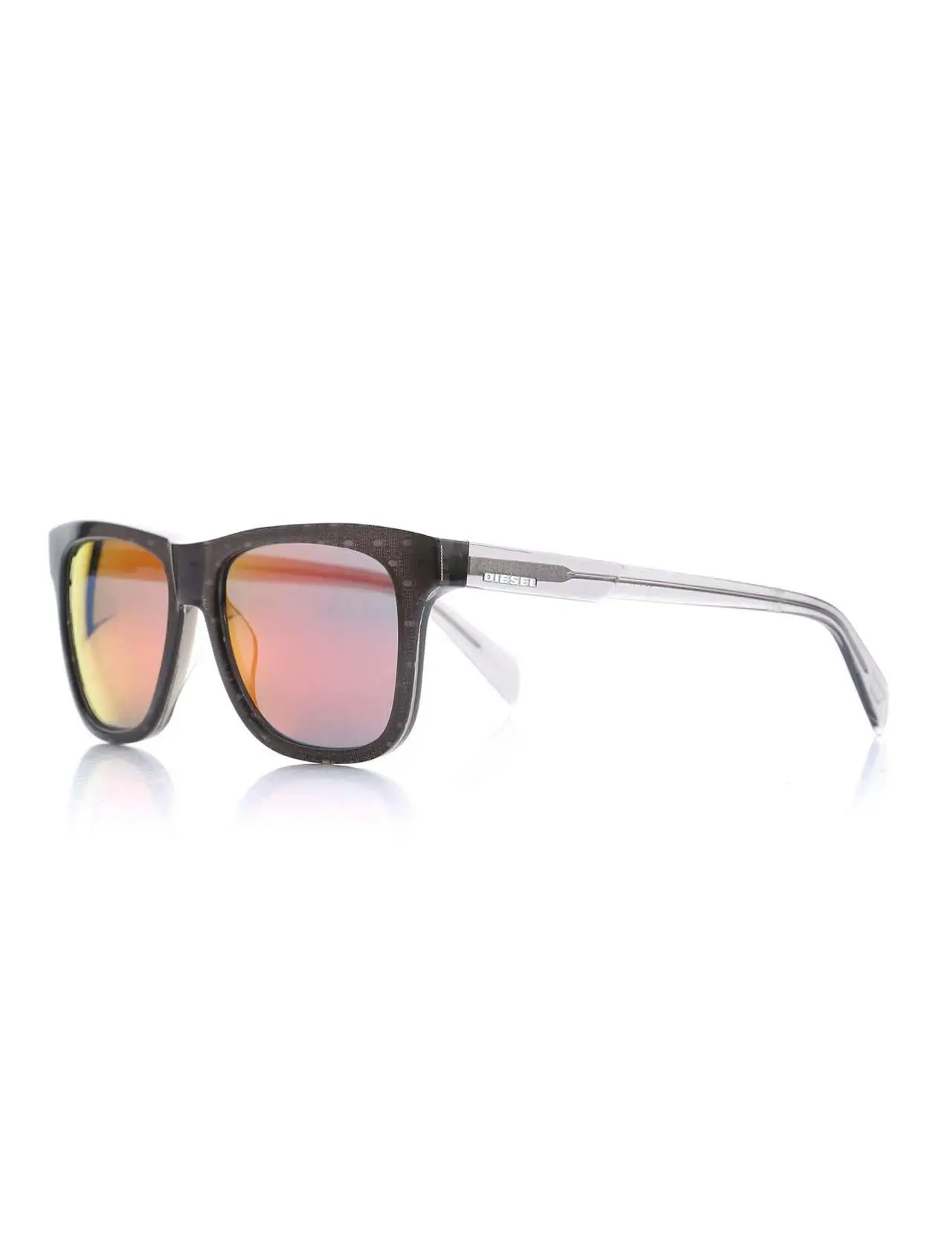 

Unisex sunglasses dl 0136 50u bone smoked organic square square 54-16-140 diesel
