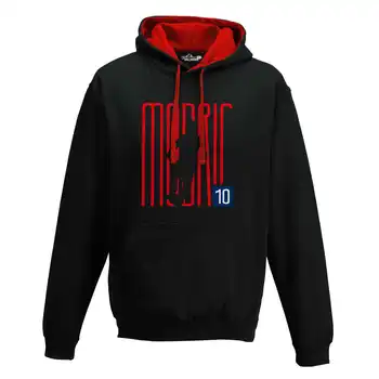 

Hood Sweatshirt Bico Football 2 National Modric Hrvatska Crozia 10 World Cup S black