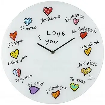 

14871 wall clock circle MulticoloreLOWELL13.44