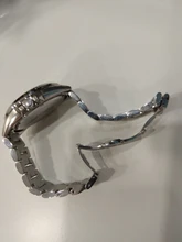 Correa de reloj de acero inoxidable, extremo curvado, hebilla de mariposa, 12, 14, 15, 16, 17, 18, 19, 20, 21, 22, 23 y 24mm