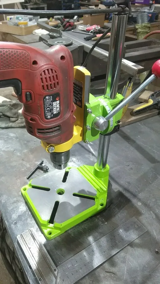 Станок для сверлильного станка ALLSOME BG6117 Mini Electric держатель ...