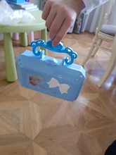 Conjunto de cosméticos de Disney para niñas, Set de belleza de juguete de frozen, elsa, anna, Blancanieves, Princesa, juguetes de moda, casa de juego, regalo para niños