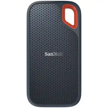 

Sandisk ssd extreme portable external disk 250gb - usb Type-C (includes adapter to usb-a) -Reading speed 550 mb/s-