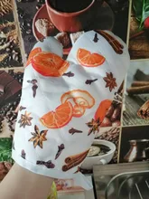 Guantes para horno y microondas, 1 Uds., manopla de teryleno aislante, resistentes al calor, antideslizantes, para hornear