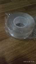 Double-Sided Tie-Glue Adhesive Gekko-Tape Acrylic Transparent Nano Magic Reusable Universal