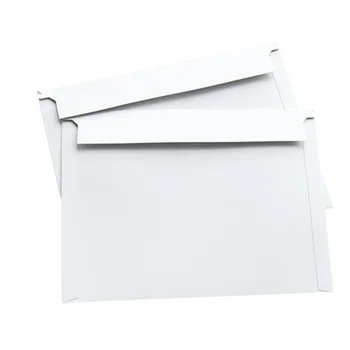 

1 Pcs Blank Express Envelope White Without Word Express Envelope Hard Blank Bag Wholesale Packaging File Bag White Envelope