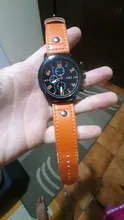 SOKI-Reloj de pulsera deportivo para Hombre, de cuarzo y cuero, de lujo, a la moda, 2018