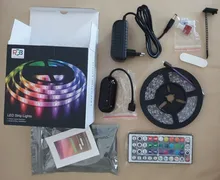 luces led,RGB 5050/SMD2835 cinta Flexible DIY tira de luz Led RGB cinta de diodo DC 12V app bluetooth