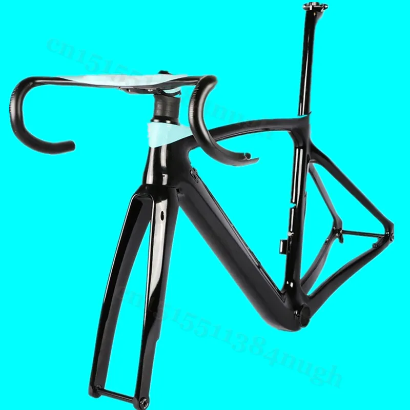 

Disk-Disc Brake Axle Toray T1000 Carbon Road Frame XR4 Bicycle Bike Frame+Fork+Seatpost+Handlebars+Clamp 50/53/55/57cm