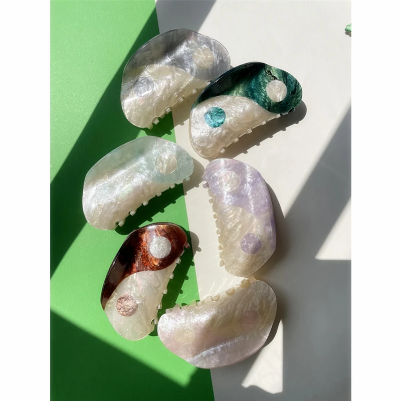 Hair Clip Hairpin Headwear Yin Yang Accessories Yin Yang Hair Clips