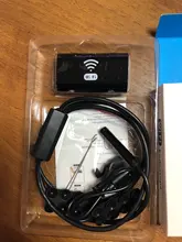 Cámara endoscópica Wifi F99 HD720P, Cable rígido suave de 8mm, 6 LED, IP67, boroscopio de inspección de coche resistente al agua para Iphone, Android y Windows