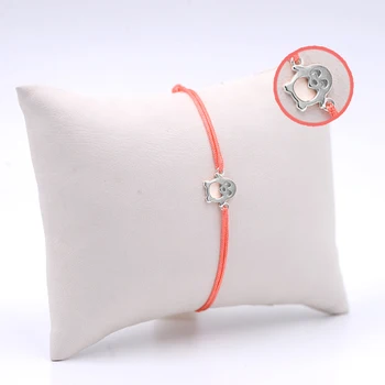 

Handmade Pink Women's Silver Bangle Skybco2099