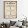 Exodus 20 Print Ten Commandments Christian Poster Vintage Wall Art Canvas Painting Antique Bible Verse Picture Farmhouse Decor ► Photo 3/6