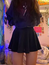 Falda Sexy de seda de hielo para mujer, Péndulo de hoja de loto de Color sólido 2020, transparente, para fiesta en club nocturno, Mini falda de piel sintética, coreana