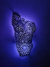 Night-Lamp Bowl Vase Party-Decoration Battery-Operated Remote-Controlled Garden Underwater