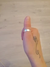 Anillos de plata de ley 925 sencillos y creativos, joyería no alérgica, con carácter redondo, moda Popular, anillos de apertura SR209