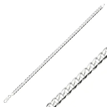 

Angemiel 925 Silver 140 Micron 314cc Chain Bracelet