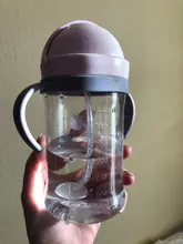 Taza De alimentación De bebé De 350ml con pajita para niños, nueva Taza De entrenamiento con pajita para aprender a beber