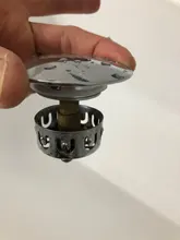 1PC Brass Bounced Pop-Up Cover For Bathtub Surface Basin Drain Fittings