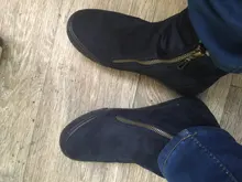 Botas de nieve con cremallera para mujer, zapatos cálidos de felpa para invierno, a la moda, tobilleras de marca, 2020