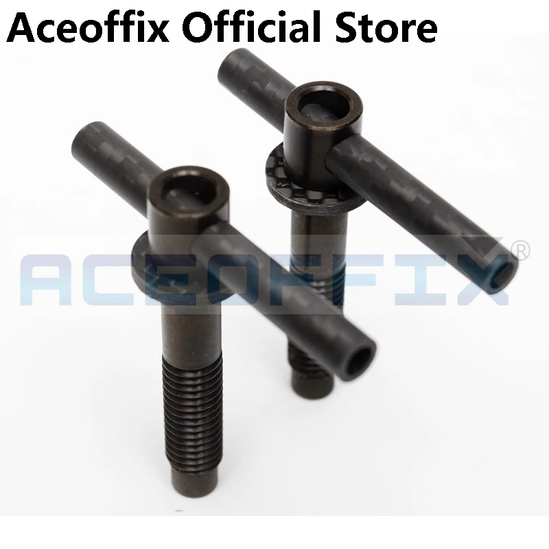 Aceoffix Brompton шарнир фототитановый Карбон TC4 CNC hcl TIC|Зажимы для сидений| |