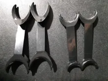 Retractor de labios y mejillas para dentistas, Dental de doble cabeza Retractor, ortodoncia, 4 Uds.