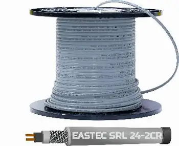 

Саморегулирующийся греющий cable EASTEC SRL24-2CR (24 W/m), the price is for m