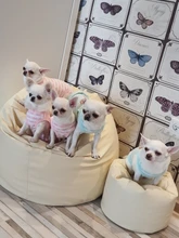 Transpirable gato Chaleco de verano para perro tiras de ropa para mascotas ropa sin mangas sudaderas con capucha camiseta para perros pequeños Chihuahua perro Yorkie camiseta Tank Top L