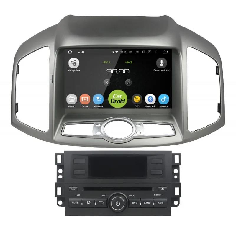 Штатная магнитола Roximo CarDroid RD-1303 для Chevrolet Captiva (Android 8.0) | Автомобили и мотоциклы