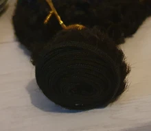 Extensiones de cabello humano rizado brasileño, mechones de pelo Remy de color natural, 1/3/4 unidades, 8-28