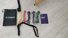 Bands-Set Resistance-Bands Pull-Up Exercise Powerlifting TOMSHOO Lixada