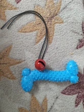 De caucho para mascotas perro de juguete goma hueso morder resistente al juguetes para mascotas juguetes para perro muelas dientes entrenamiento inodoro juguetes de productos para perros