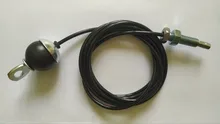 Cable de gimnasio de 1,4 M-5M, piezas de repuesto de acero resistente para gimnasio en casa, accesorios de polea de 5mm de diámetro