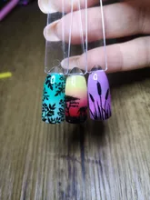 Uds.-pinceles de pintura gradiente para manicura, accesorios para manicura GL285, para dibujar, nailon degradado, acrílico, Gel UV DE MANICURA