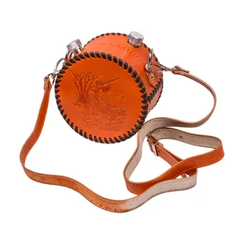 

Flask double (2x0, 5L) in the case of genuine leather "Hunter"