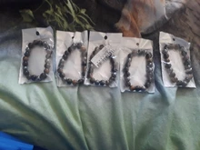 Pulsera de piedra Natural con Triple protección, brazalete de hematita y obsidiana negra, Ojo de Tigre