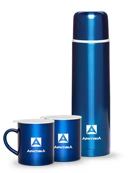 

Gift Set, Arctic, thermos 1000 ml, mug 2 PCs