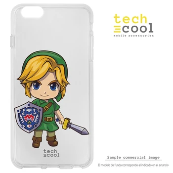 

FunnyTech®Silicone Case for Samsung Galaxy Note 10 Plus L Zelda Link fun art
