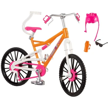 

Bicycle Barbie (hat, goggles, water bottle)